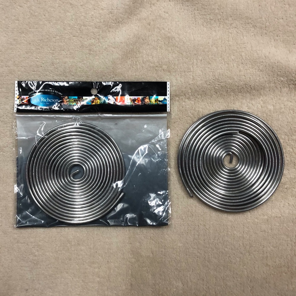 NEW Jack Richeson 1/8” Armature Wire 20ft Item 400340 And A Used Roll 16ft